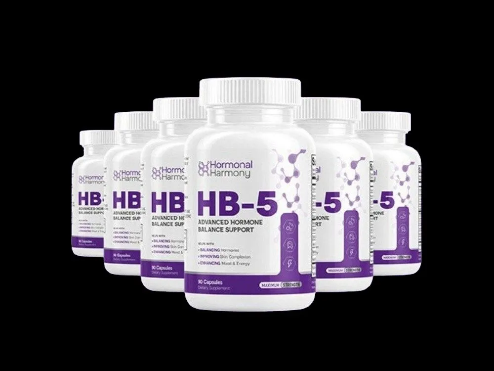 5 bottles of HB5 supplement