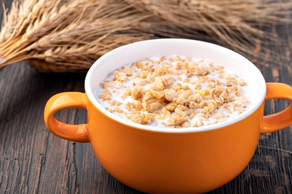 oats with milk