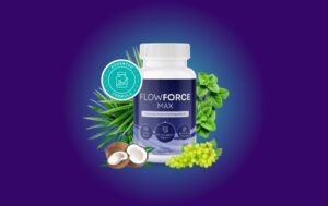 a bottle of flowforce max supplement