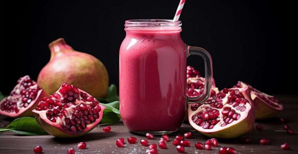 pomegranate punch smoothie