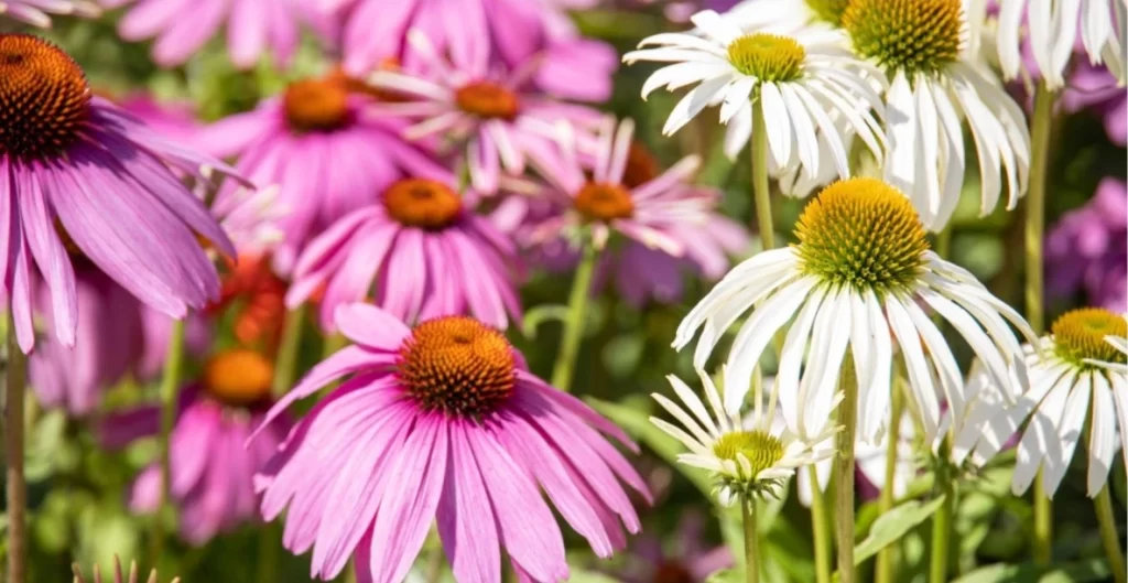 Echinacea flowers