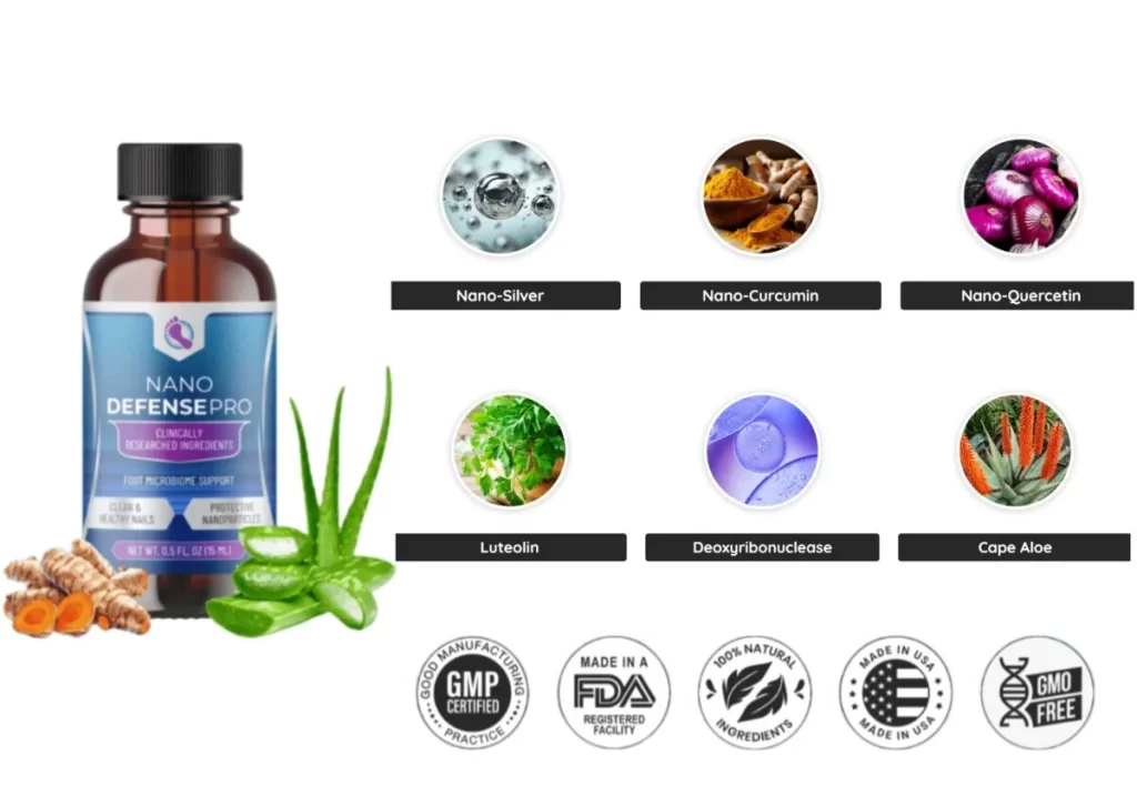 nanodefense product with its ingredients