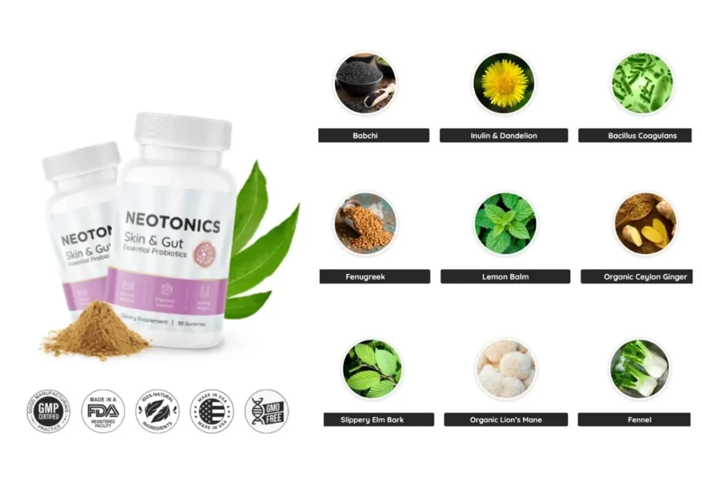 neotonics product with its ingredients