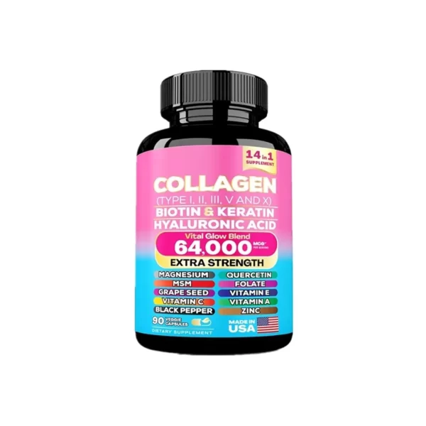 Hydrolyzed Collagen Capsules product bottle