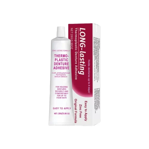 Thermoplastic Denture Adhesive product bottle