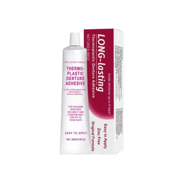 Thermoplastic Denture Adhesive product bottle