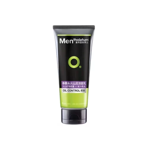 Mentholatum Men's Volcanic Mud Facial Cleanser product bottle